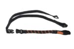 PACK ROK STRAPS NEGRA FRANJA NARANJA 1,06 MT - Imagen 2