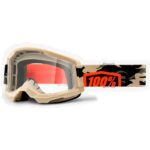 ANTIPARRAS 100% Strata 2 Goggle Kombat - Clear Lens