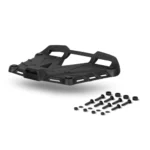 Shad Base Aluminio Negra + Tornillos (Para Top Case Terra Black Edition TR37 / TR48)
