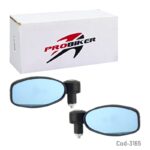 Espejos Retrovisores Para Manillar De Moto - Imagen 3