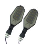 Set De 2 Luces Intermitentes Duo Color Para Moto, 10 LED