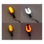 Set De 2 Luces Intermitentes Duo Color Para Moto, 10 LED - Imagen 2