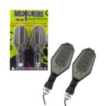 Set De 2 Luces Intermitentes Duo Color Para Moto, 10 LED - Imagen 3