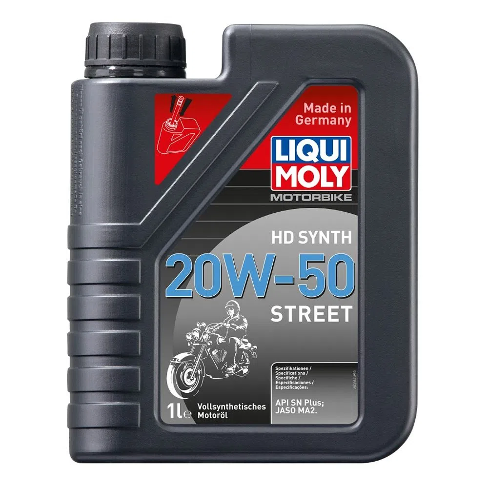 3816.webp LIQUI MOLY 20W50 HD SYNTH STREET - Imagen 1