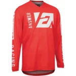 Jersey Mx Answer Sync merge Rojo/Blanco