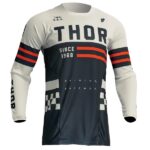 THOR PULSE COMBAT JERSEY / WHITE - BLUE