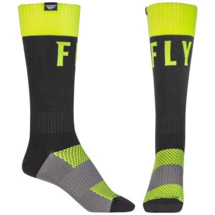 CALCETA MX PRO HI-VIZ/BLACK FLY RACING