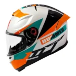 Casco MT Hummer Quo A0 Blanco/Perla Brillo + Mica oscura de regalo