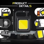 Llavero linterna led Cob 800 Lumens - Imagen 3