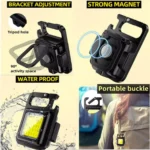 Llavero linterna led Cob 800 Lumens - Imagen 2