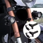 Soporte Para Neblinero De Moto Para Horquilla Set X2 - Imagen 2