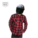 CAMISA MOTO «FLANNEL RIDER» ROJO / THE MOTOS