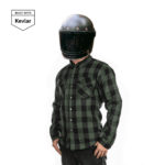CAMISA MOTO «FLANNEL RIDER» VERDE / THE MOTOS