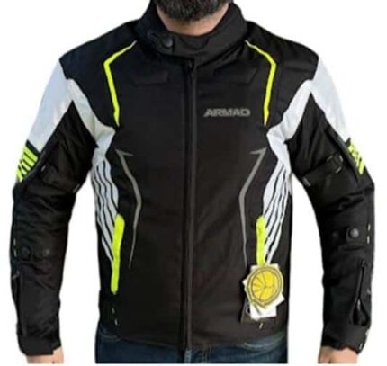 CHAQUETA ARMAD GRAND / NEGRO / BLANCO