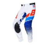 PANTALON MX ANSWER ELITE KORZA Blanco/rojo/azul