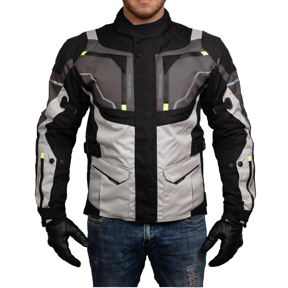 NORDIK.jpg CHAQUETA ARMAD NORDIK / NEGRO GRIS - Imagen 1