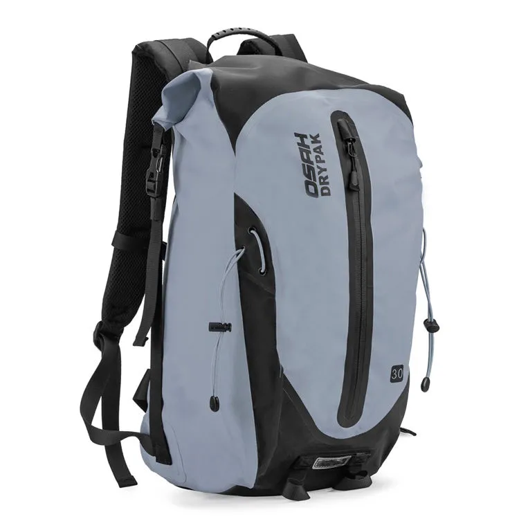 OSAH-DRYPAK-Mochila-Seca-Weekend-30-Litros-Gris-01.webp OSAH /MOCHILA SECA WEEKEND 30LTS GRIS - Imagen 1