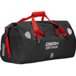 OSAH / Bolso Motocicleta Waterproof 40 lts Negro/Rojo