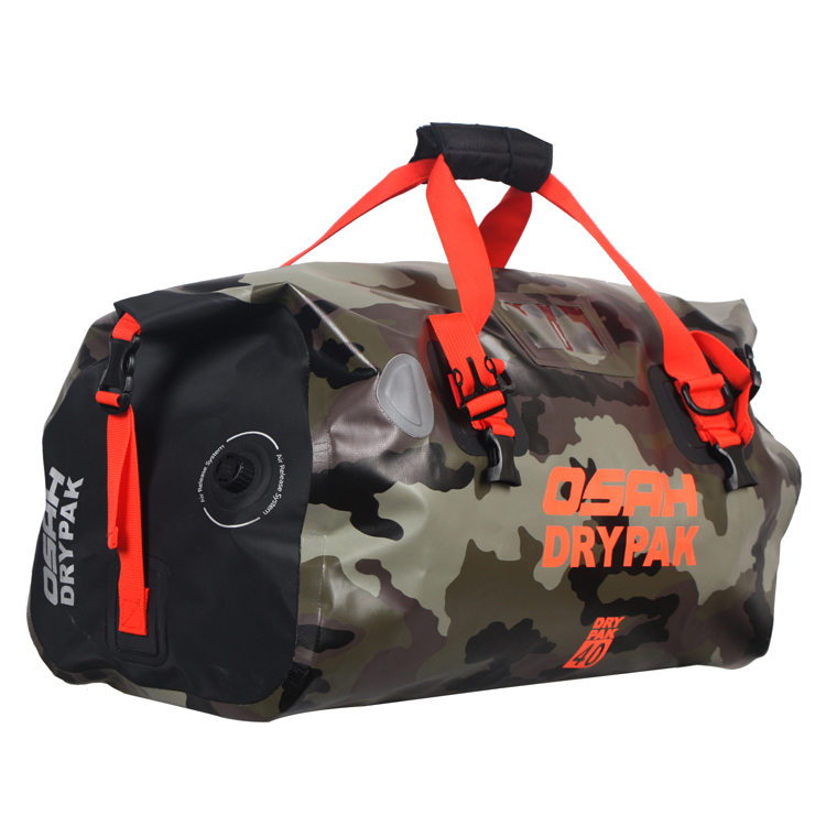 Osah-Drypak-Duffel-Bag-40-camo-01.jpg Bolso Motocicleta Waterproof 60lts Camo Verde / OSAH - Imagen 1