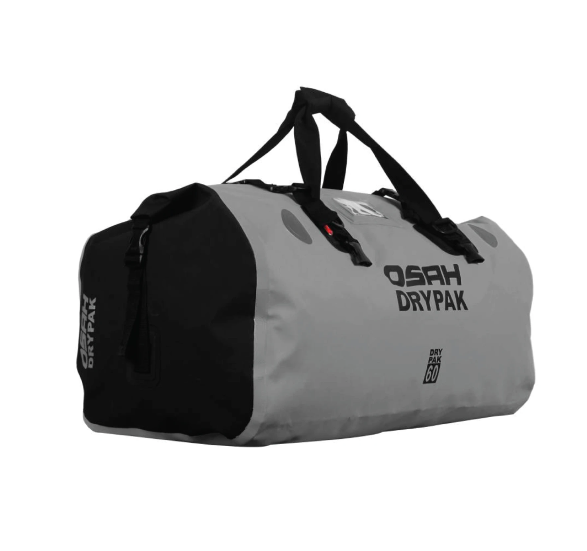Osah-Drypak-Duffel-Bag-60-grey-01-1-e1644456021618.webp OSAH / Bolso Seco Motocicleta 60lts Gris - Imagen 1