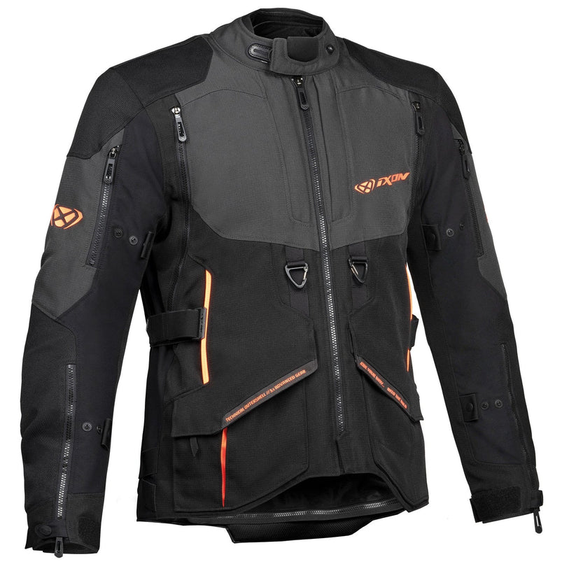 RAGNAR.jpg Chaqueta IXON RAGNAR Black- Orange - Imagen 1