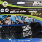 PACK ROK STRAPS NEGRA REFLECTANTE 1,50