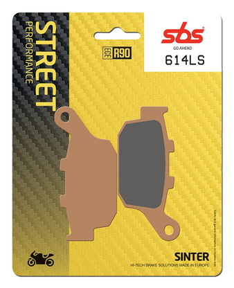 SBS_614_LS__20290.jpg SBS PASTILLA DE FRENO TRASERA PARA TRIUMPH TIGER 800XC/XCX/XRX - 614LS - Imagen 1