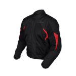 CHAQUETA INMOTION VERANO POLIESTER MAXTEX NEGRO/ROJO