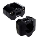 Set de alzador de 10mm con cambio de medida de volante moto de 22 a 28mm moxi
