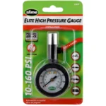 SLIME Elite Dial High Pressure Tire Gauge (10-160 psi)