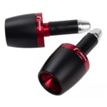 Topes para puño volante moto moxi cnc rojo