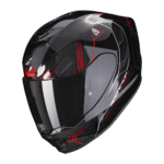 CASCO SCORPION EXO-391 SPADA NEGRO ROJO