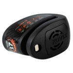 CANDADO KOVIX KNX10 NEGRO CON ALARMA 120DB SEGURO DE 10MM DOBLE LOCK - Imagen 2