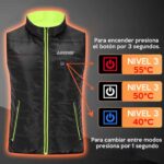 Chaqueta calefaccionada Lyschy LY-v06 sin mangas reversible - Imagen 4