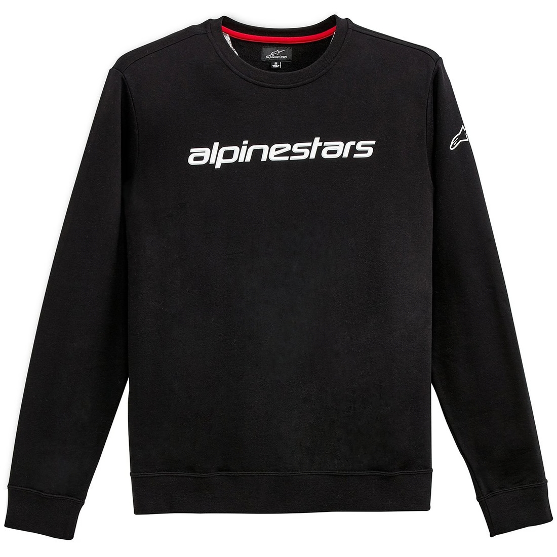 alpinestars-linear_crew_fleece_black_white_1020-1-M-200296511.jpg ALPINESTARS POLERON LINEAR CREW FLEECE - Imagen 1
