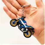 LLavero de motocicleta / AZUL