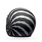 Casco Bell Custom 500 VERTIGO MATTE BLACK/SILVER - Imagen 4