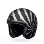 Casco Bell Custom 500 VERTIGO MATTE BLACK/SILVER