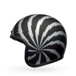 Casco Bell Custom 500 VERTIGO MATTE BLACK/SILVER - Imagen 3
