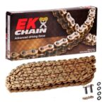 CADENA MOTO EK CHAIN 520-118 GOLD