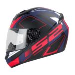 CASCO LS2 FF352 ROOKIE CYPRESS AZUL MARINO ROJO