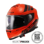 CASCO LS2 FF800 STORM II FIST NARANJA NEGRO