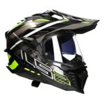 CASCO LS2 MX701 EXPLORER CARBONO EDGE NEGRO AMARILLO TITANIO - Imagen 2