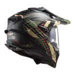 CASCO LS2 MX701 EXPLORER CARBONO VERDE MILITAR MATTE - Imagen 2