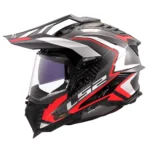 CASCO LS2 MX701C EXPLORER CARBONO FRONTIER II ROJO MATTE - Imagen 3