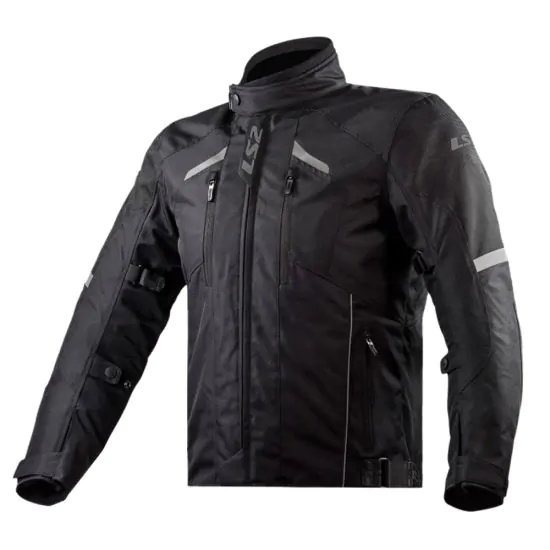 chaqueta-ls2-serra-negra-hombre.webp CHAQUETA LS2 SERRA HOMBRE NEGRO - Imagen 1