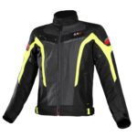 CHAQUETA LS2 WOLF NEGRA GRIS AMARILLA