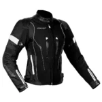 CHAQUETA ATROX 2419 MUJER NEGRA BLANCA