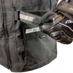 CHAQUETA ATROX TECH-1 LARGA NEGRA - Imagen 3