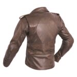 CHAQUETA ATROX 1178 CUERO MUJER CAFE - Imagen 2